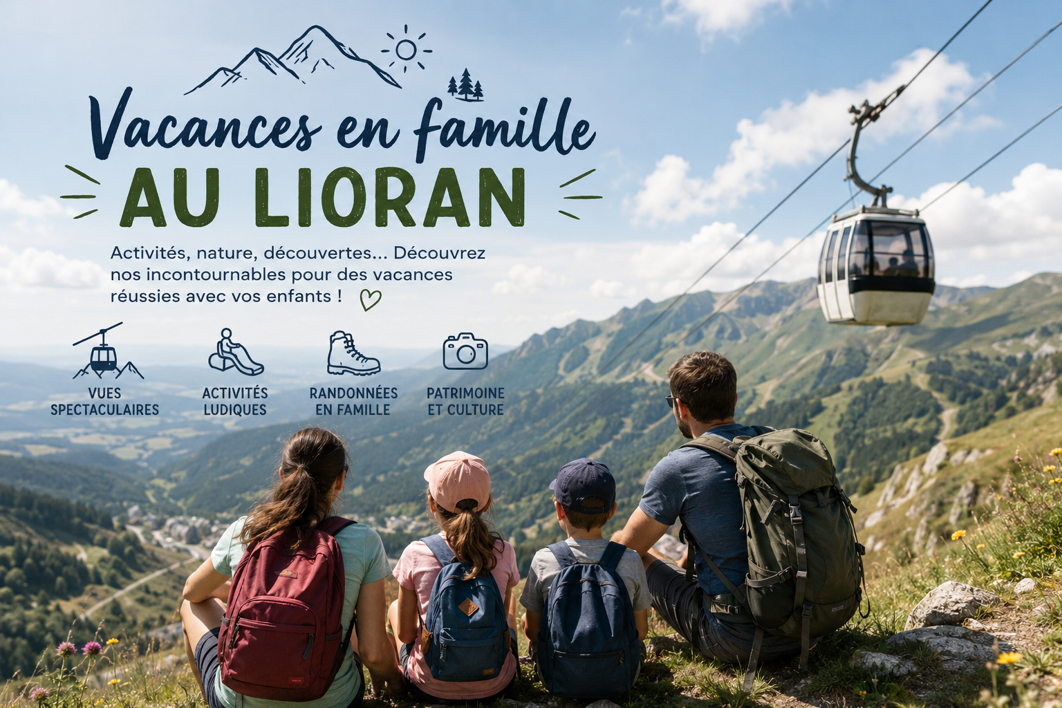 Le Lioran en été : le terrain de jeu grandeur nature pour vos vacances en famille